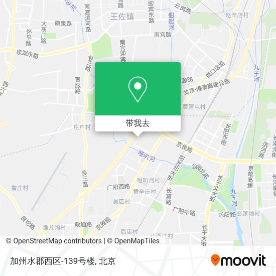 加州水郡西区-139号楼地图