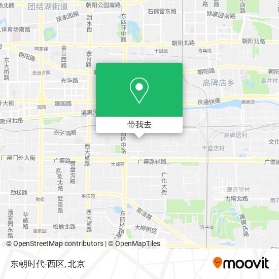 东朝时代-西区地图