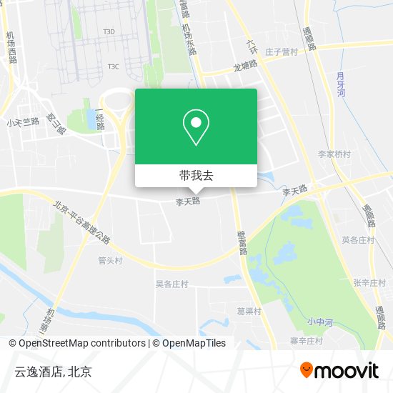 云逸酒店地图