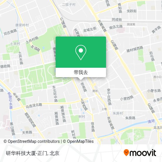 研华科技大厦-正门地图