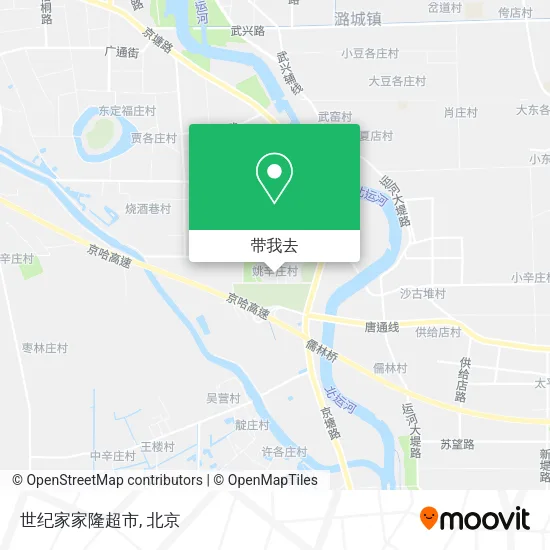 世纪家家隆超市地图