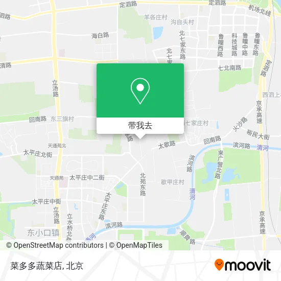 菜多多蔬菜店地图