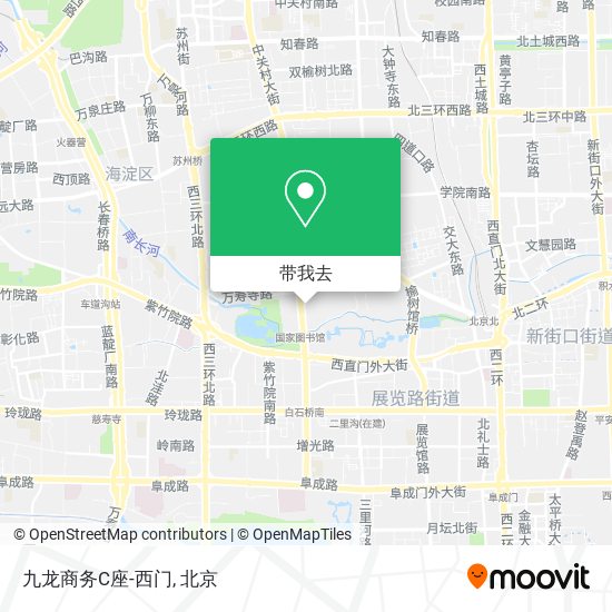 九龙商务C座-西门地图