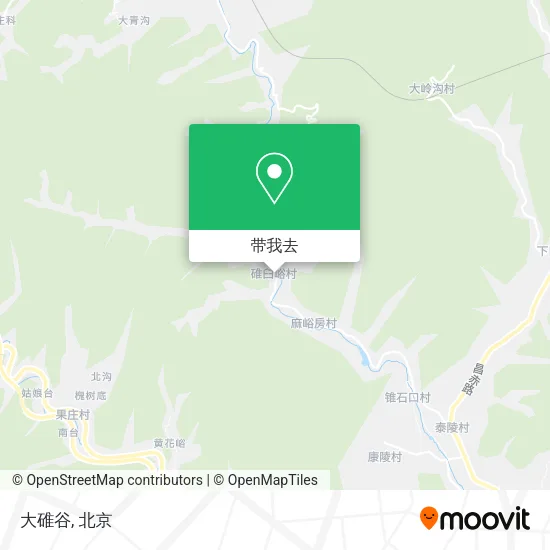 大碓谷地图
