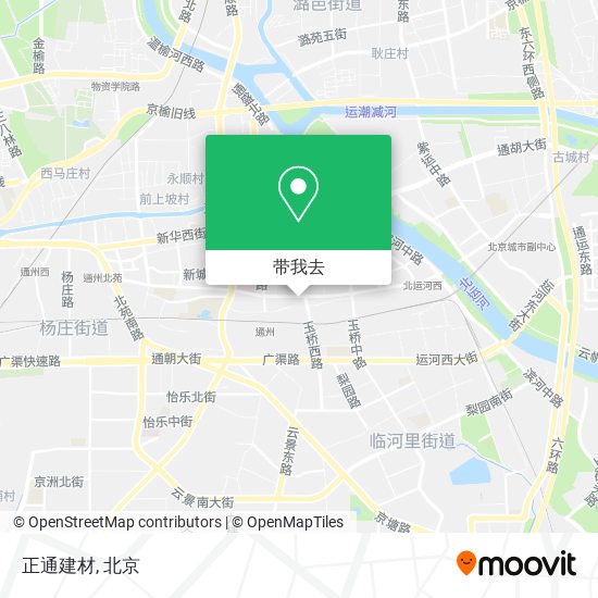 正通建材地图