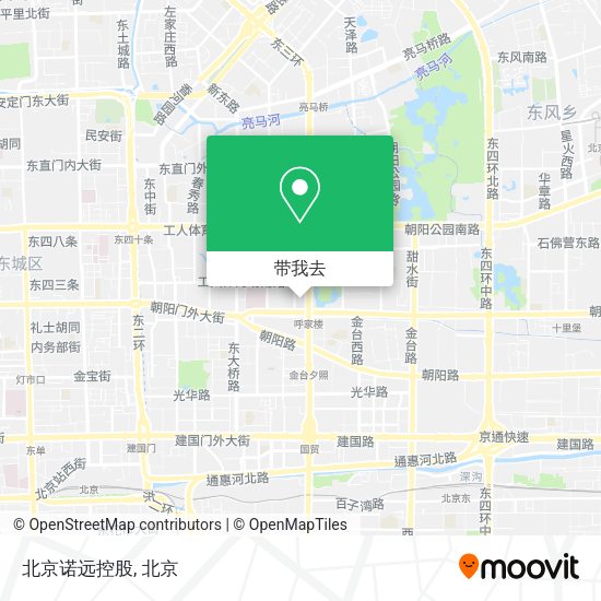 北京诺远控股地图