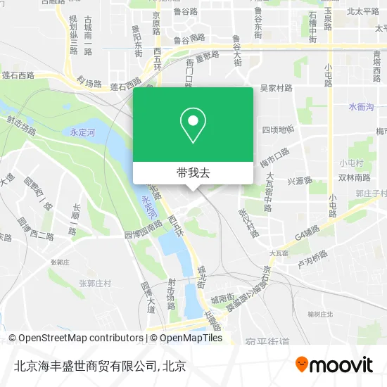 北京海丰盛世商贸有限公司地图