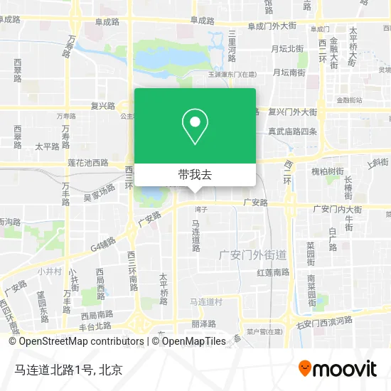 马连道北路1号地图