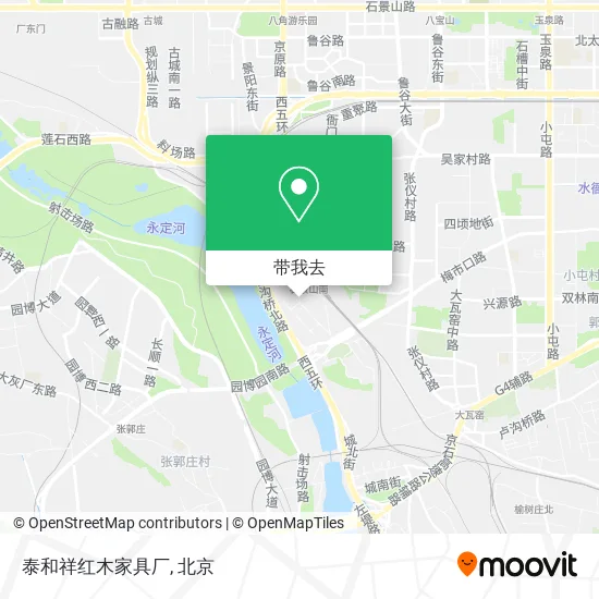 泰和祥红木家具厂地图