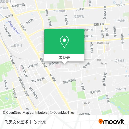 飞天文化艺术中心地图