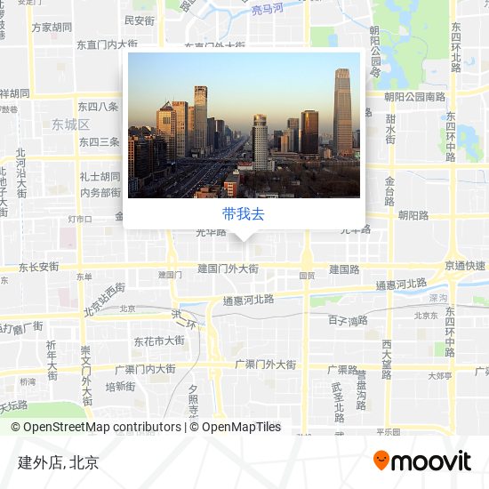 建外店地图
