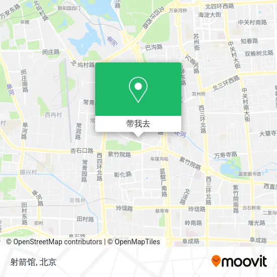 射箭馆地图