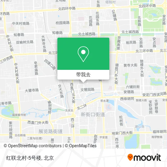 红联北村-5号楼地图