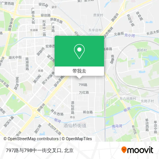 797路与798中一街交叉口地图