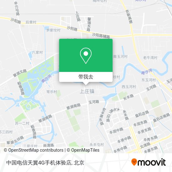 中国电信天翼4G手机体验店地图