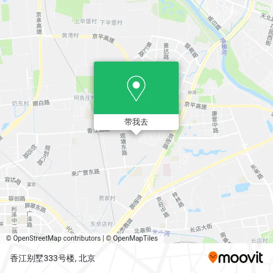 香江别墅333号楼地图