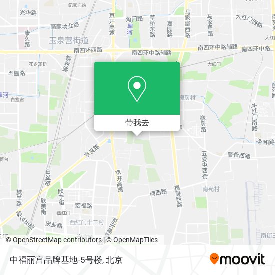 中福丽宫品牌基地-5号楼地图