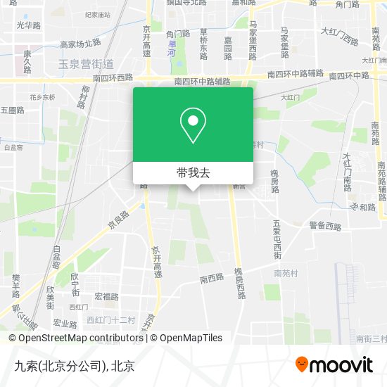 九索(北京分公司)地图
