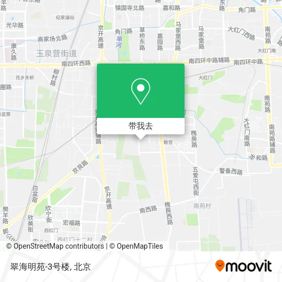 翠海明苑-3号楼地图