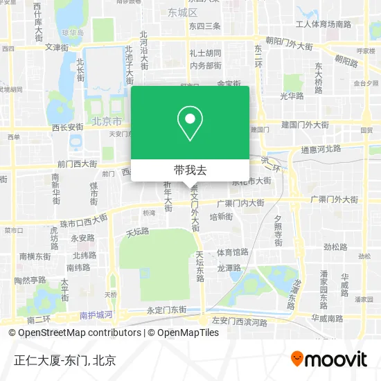 正仁大厦-东门地图