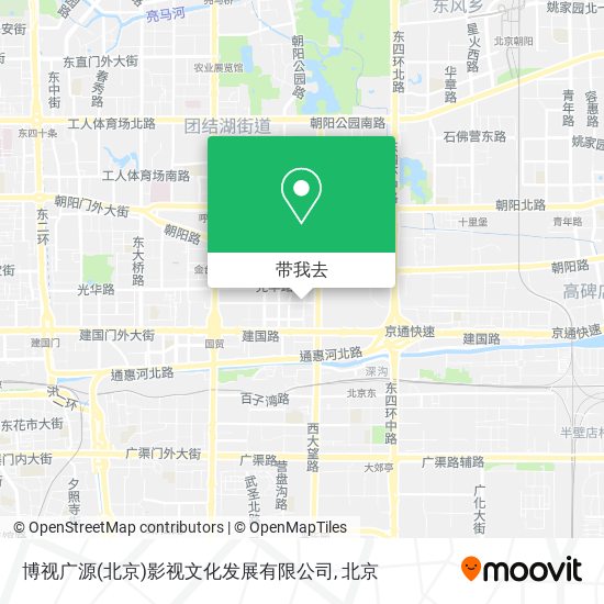博视广源(北京)影视文化发展有限公司地图