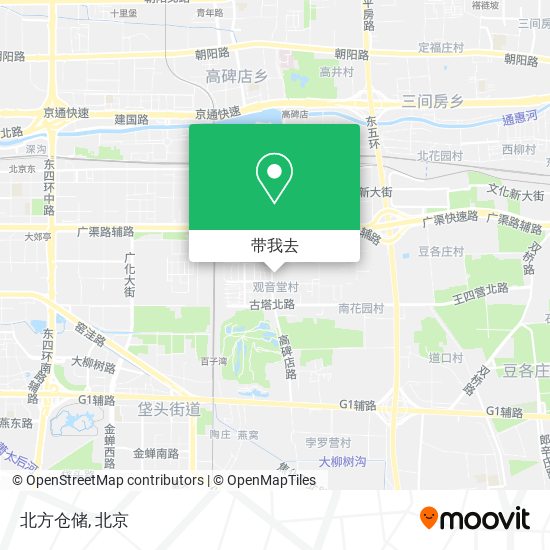 北方仓储地图