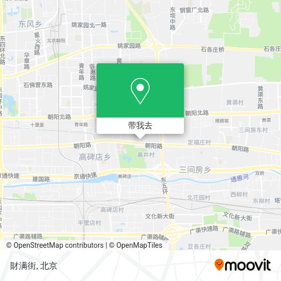 財满街地图