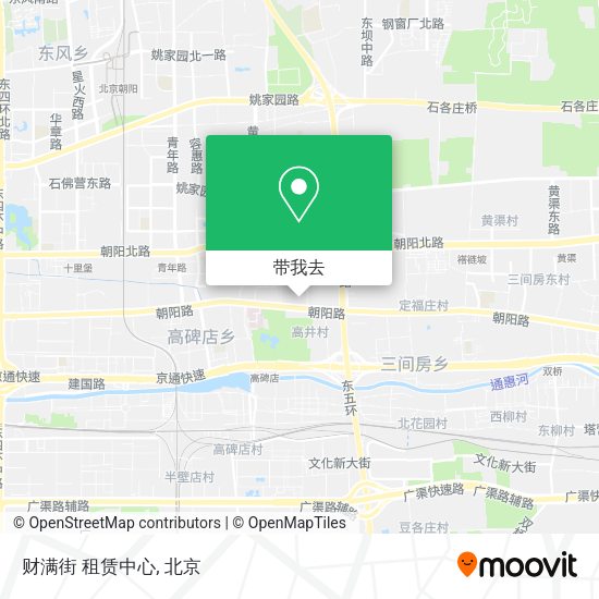 财满街 租赁中心地图