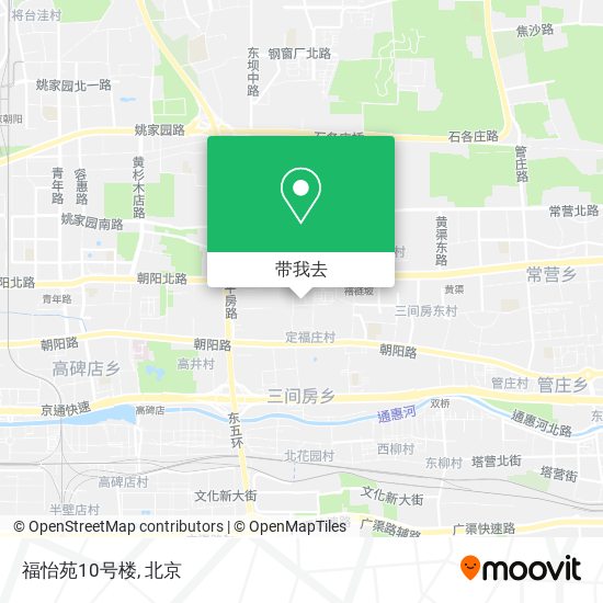 福怡苑10号楼地图