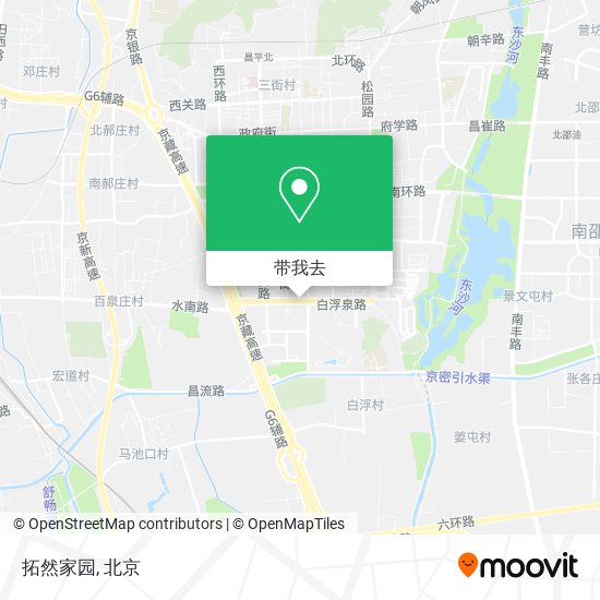拓然家园地图