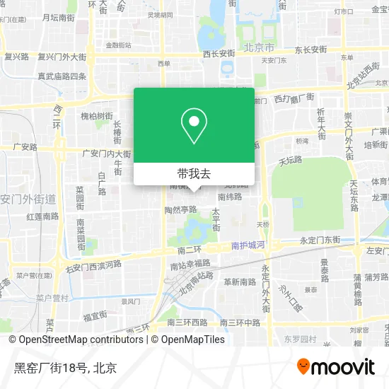 黑窑厂街18号地图