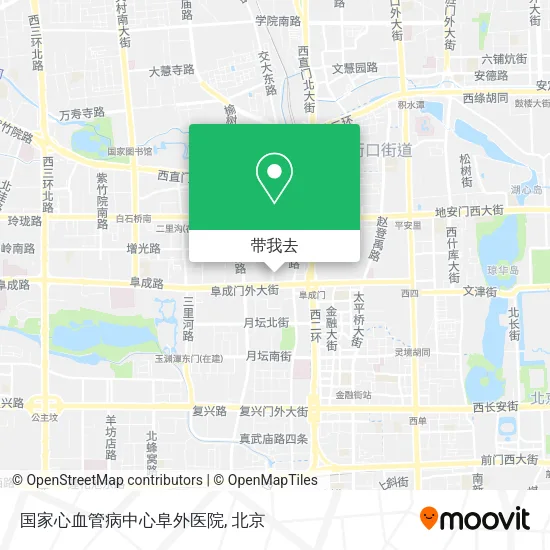 国家心血管病中心阜外医院地图