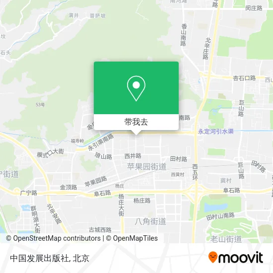 中国发展出版社地图