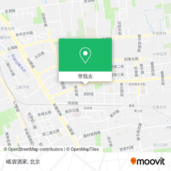 峨眉酒家地图