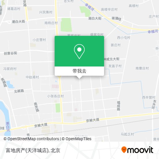 富地房产(天洋城店)地图