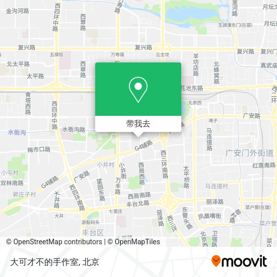大可才不的手作室地图