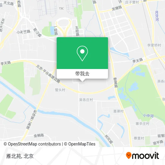 雁北苑地图