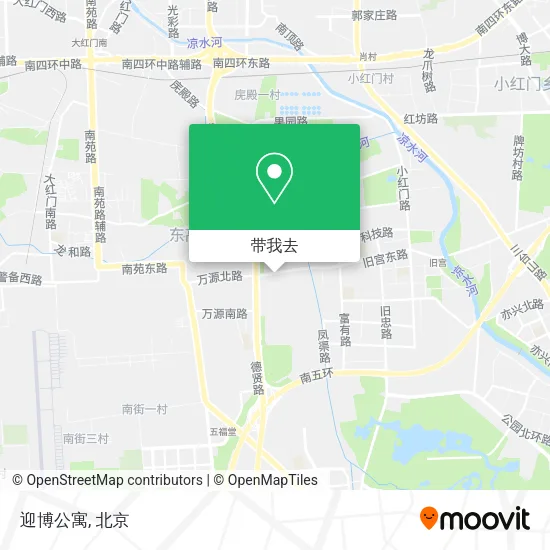 迎博公寓地图