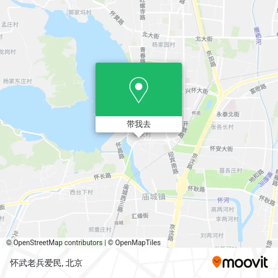 怀武老兵爱民地图