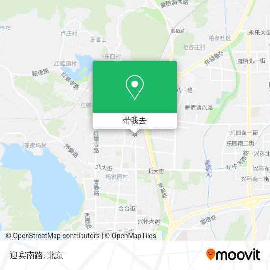 迎宾南路地图