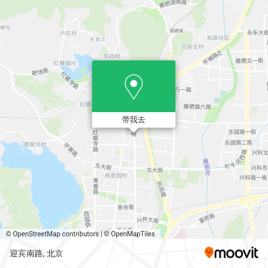 迎宾南路地图