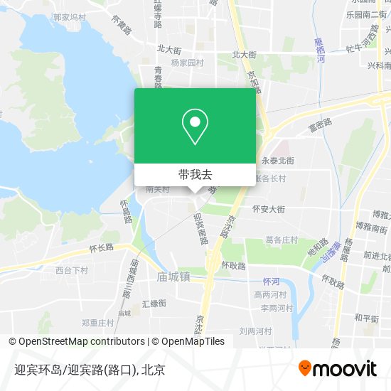 迎宾环岛/迎宾路(路口)地图
