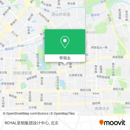 ROYAL皇朝集团设计中心地图