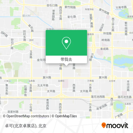 卓可(北京卓展店)地图
