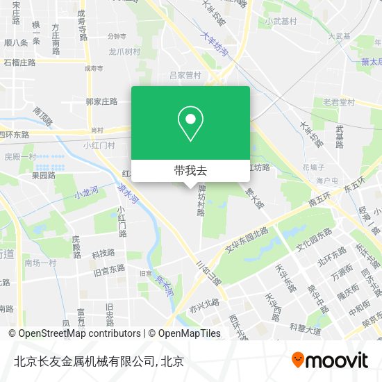 北京长友金属机械有限公司地图