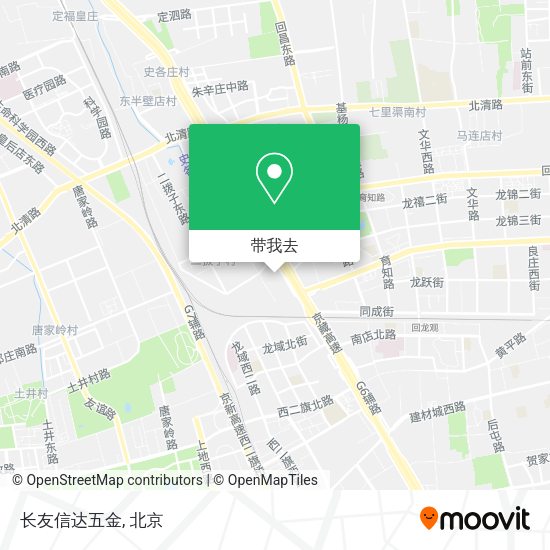 长友信达五金地图