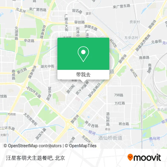 汪星客萌犬主题餐吧地图