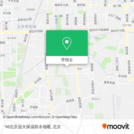 Yd北京远大保温防水地暖地图