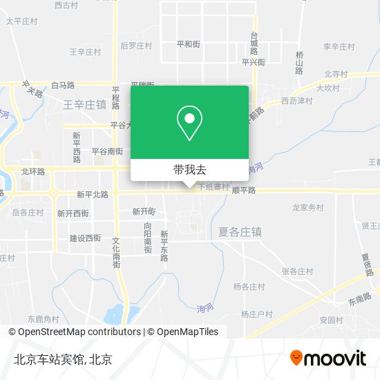 北京车站宾馆地图