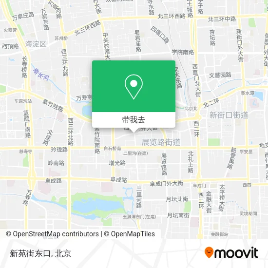 新苑街东口地图